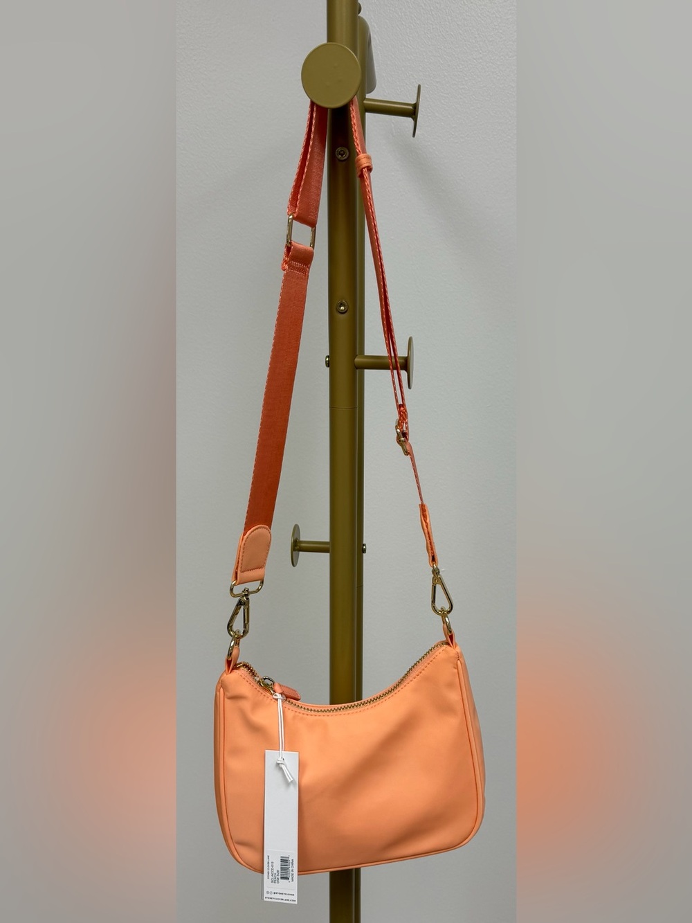 Stoney Clover Lane Orange Crossbody Shoulder Bag